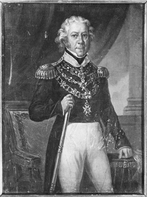 Jacob Gustaf de la Gardie, 1768-1842, 1818, Johan Gustaf Sandberg