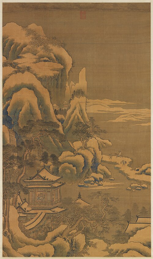 Auspicious Snow Accumulating in Winter, 1510, Wang E