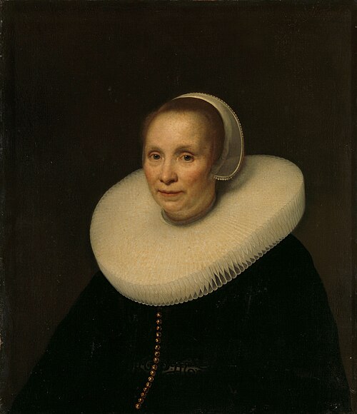 Portrait of a woman, 1646, Abraham van den Tempel