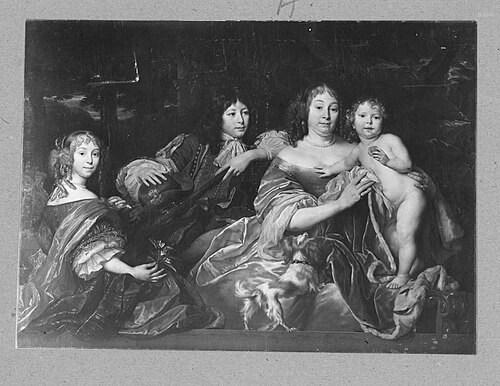 family group, 1668, Abraham van den Tempel