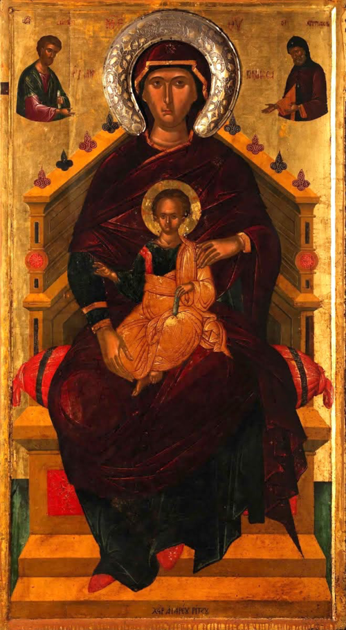 The Virgin Pantanassa, 1500, Andreas Ritzos