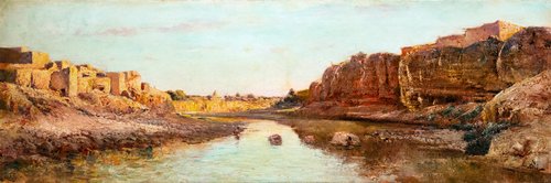 L'Oued de Bou-Saâda, 1897, Maxime Noiré