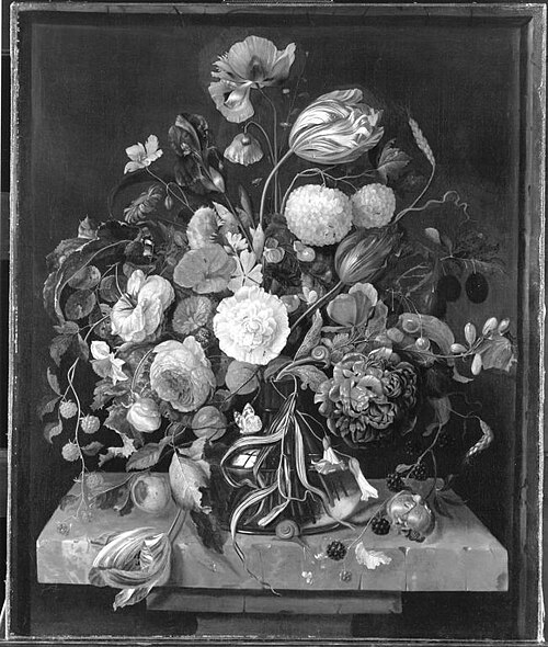 Blumenstillleben, 1659, Abraham Mignon