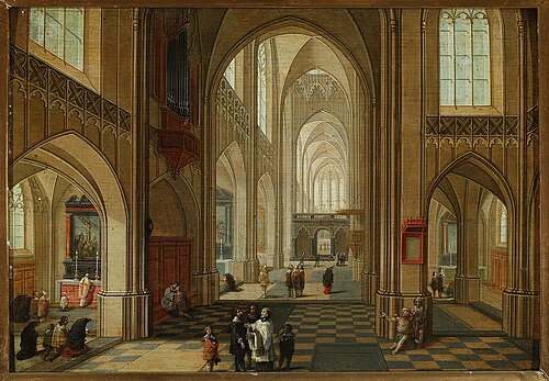 Church interior, , Pieter Neefs