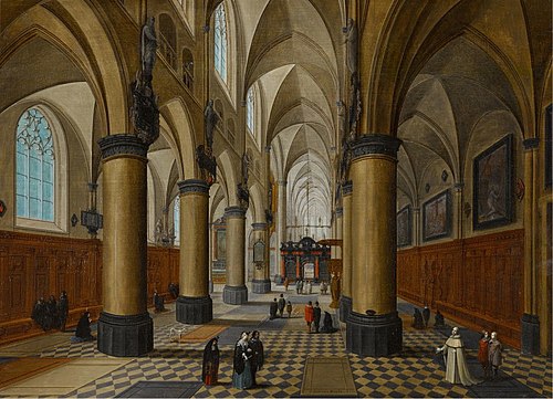 A Church Interior, , Pieter Neefs