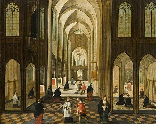Cathedral Interior, , Pieter Neefs