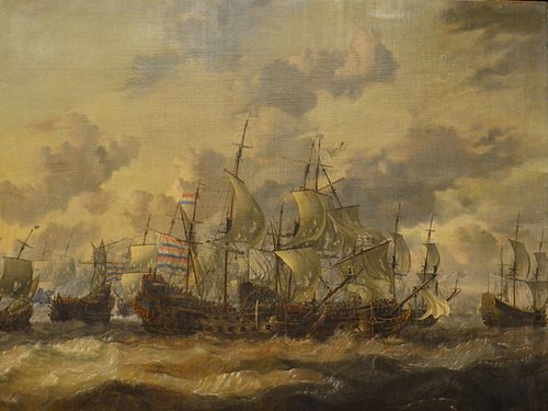 The Four Days Battle (1-4 June 1666), 1667, Abraham Storck