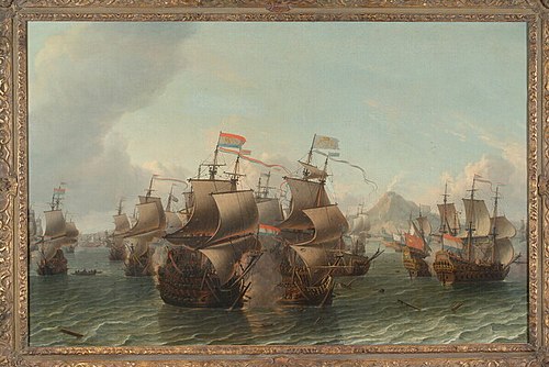 Zeeslag bij de Etna, 22 april 1676, 1680, Abraham Storck