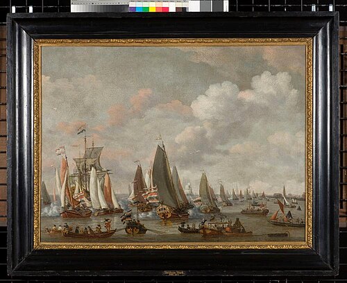 Admiraalzeilen, 1685, Abraham Storck