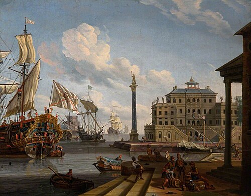 Seaport, , Abraham Storck