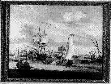 The Frigate's Maiden Voyage, 1660, Abraham Storck