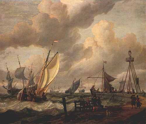 Shipping, 1690, Abraham Storck