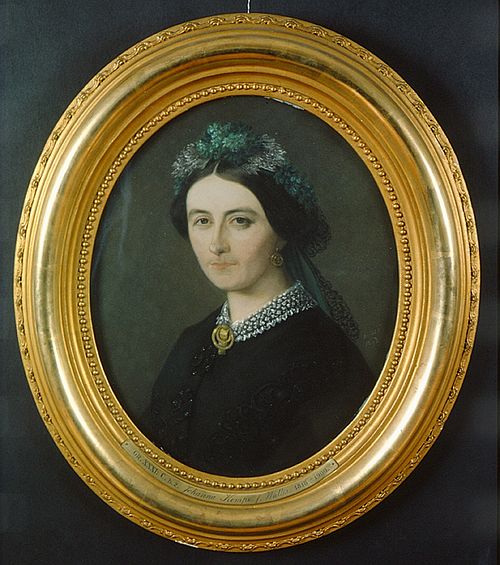 Johanna Kempe née Wallis (1818-1909), 1863, Maria Röhl