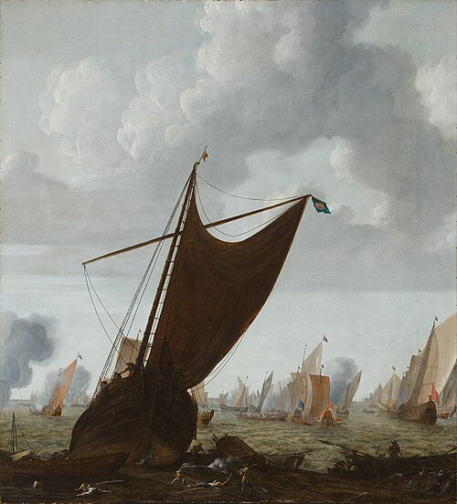 The Battle of the "Slaak", 1633, 1634, Abraham de Verwer