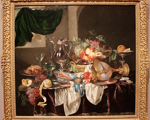 Still-life, , Abraham van Beijeren