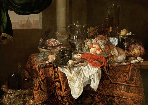 Banquet Still Life, , Abraham van Beijeren