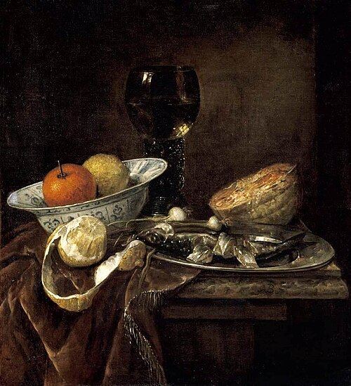 Nature morte, 1650, Abraham van Beijeren