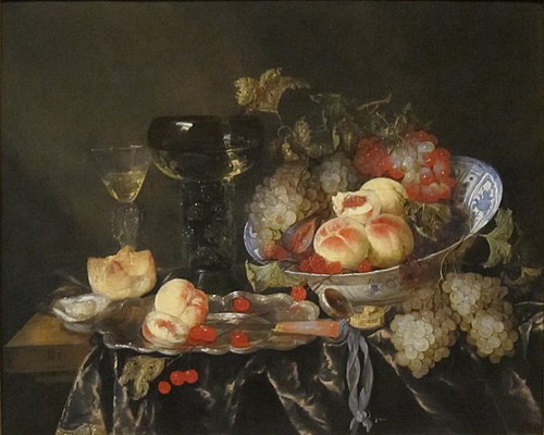 A Fruit Still Life, 1650, Abraham van Beijeren