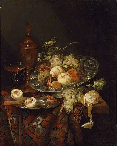 Still Life with Fruit, , Abraham van Beijeren