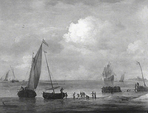 Beach Scene, , Abraham van Beijeren