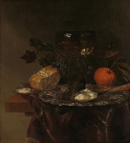 Still life, 1650, Abraham van Beijeren