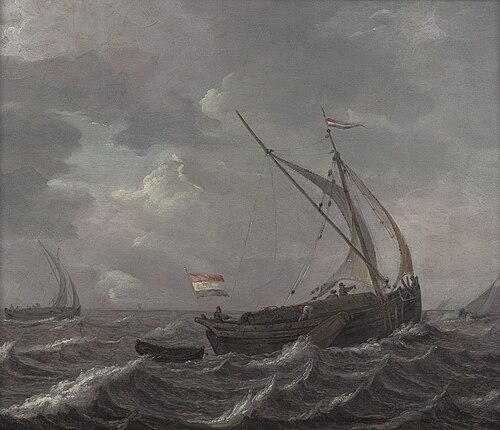 marine, 1664, Abraham van Beijeren
