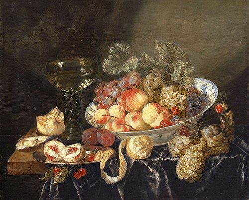 Fruit (Still Life), 1655, Abraham van Beijeren