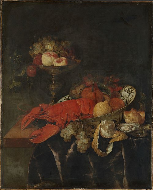 Still Life, 1665, Abraham van Beijeren
