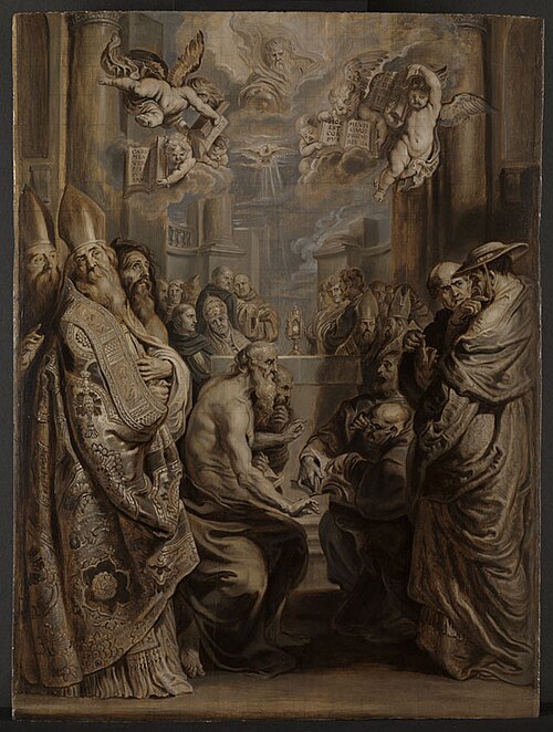 The real presence in the holy sacrament, 1656, Abraham van Diepenbeeck