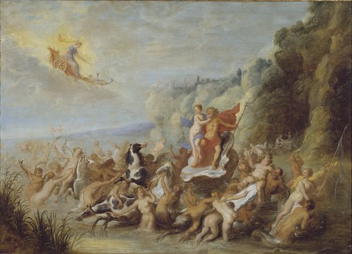The Triumph of Neptune and Amphitrite, 1700, Abraham van Diepenbeeck