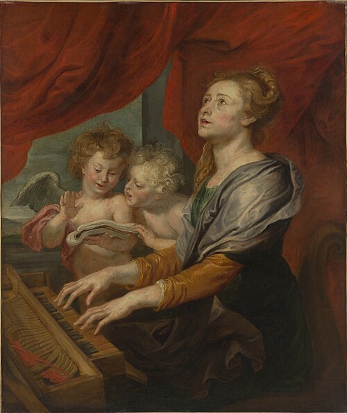Saint Cecilia, 1700, Abraham van Diepenbeeck