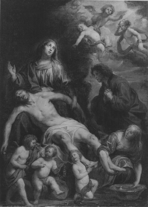 Lamentation of Christ, 1642, Abraham van Diepenbeeck