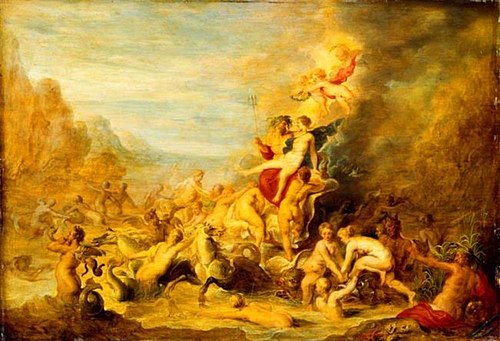 Triumph of Neptune and Amphitrite, 1611, Abraham van Diepenbeeck