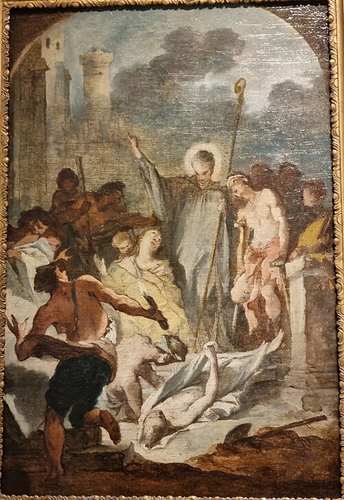 Saint Heldrad, 1742, Michel-François Dandré-Bardon