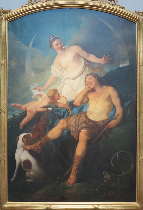 Diana and Endymion, 1726, Michel-François Dandré-Bardon