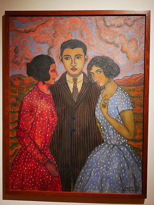 La familia, 1924, Abraham Ángel