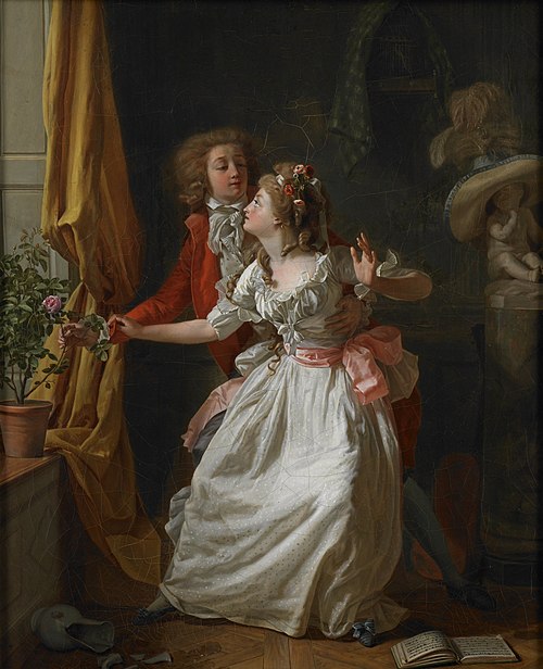 The Poorly Defended Rose, 1789, Michel Garnier