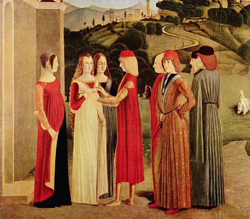 The Betrothal, 1497, Michele da Verona