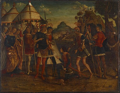 The Magnanimity of Scipio, 1500, Michele da Verona