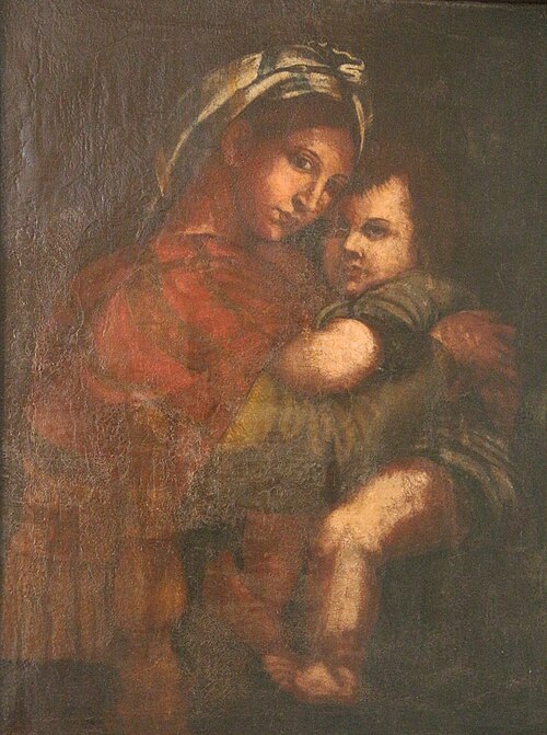 Madonna and Child, 1875, Vasilis Michaelides