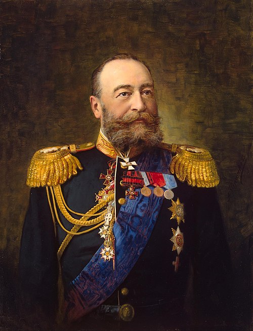 Portrait of Admiral E. I. Alexeyev, 1904, Alexander Fedorovich Pershakov
