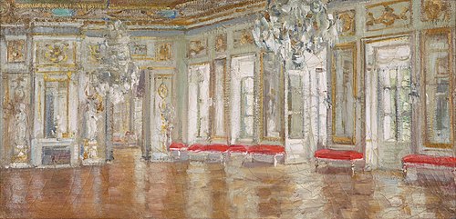 The White Salon, 1907, Alexander Valentinovich Sredin