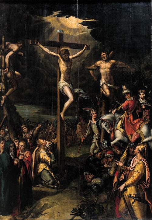 Crucifixion, 1620, Hans Jordaens