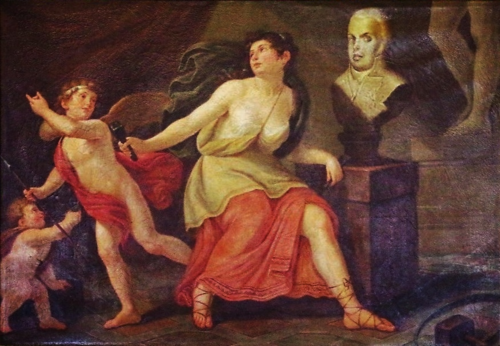Alegoria à Escultura, 1816, Arcângelo Fuschini