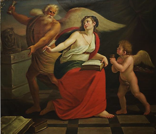 Alegoria à História, 1815, Arcângelo Fuschini