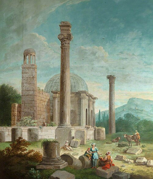 Ruins at Palmyra, , Charles-Louis Clérisseau