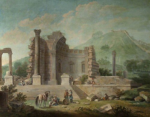 Ruins at Palmyra, , Charles-Louis Clérisseau