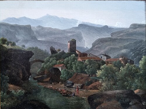 Le Village dans la montagne, , Jean-Victor Bertin