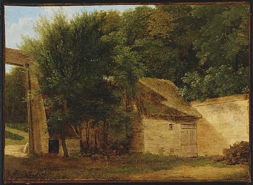 Entrance to the Park at Saint-Cloud, 1800, Jean-Victor Bertin