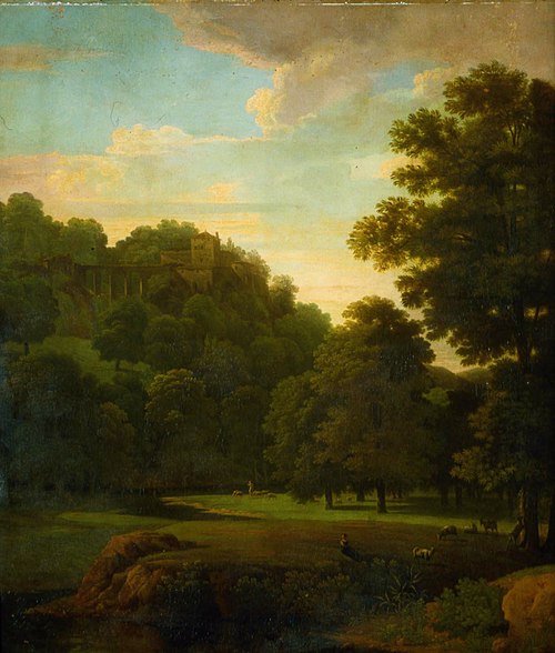 Landscape with Bathers and Shepherds, 1804, Jean-Victor Bertin